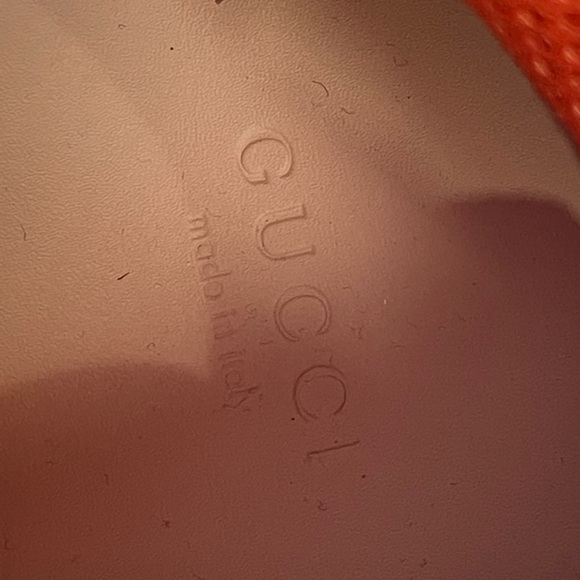 Gucci Flashtrek Gold Sega size 38.5 sneaker with removable crystal straps - Picture 10 of 10